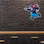 Rico Industries Ncaa Dayton Flyers Mascot Shape Cut Pennant - Home And Living Room D  Cor - Soft Felt Ez To Hang, 18X0.10X18