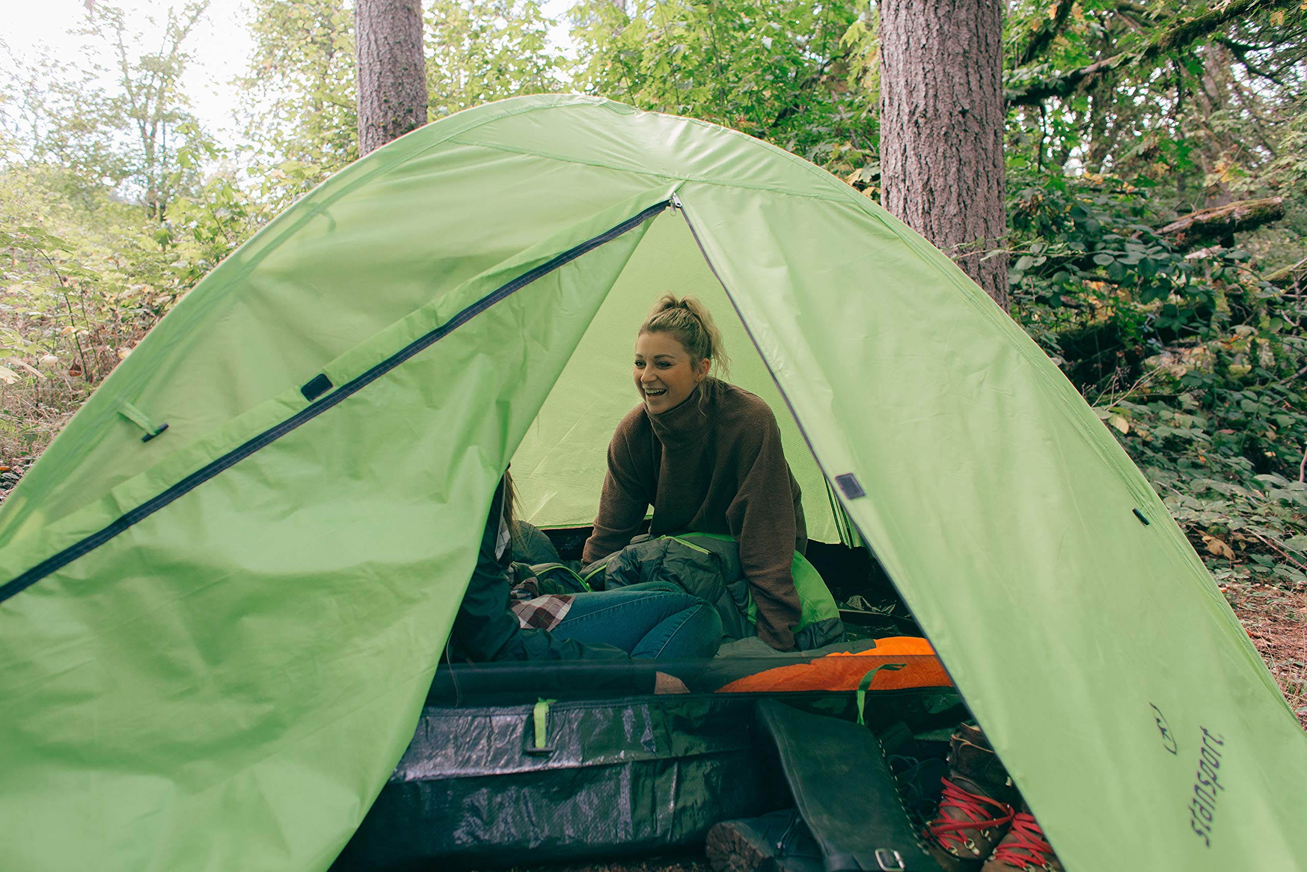 Stansport Starlite I Mesh Backpack Tent With Full Rain Fly (723-800)