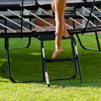 Springfree Trampoline Flexrstep V2 Ladder Accessory For Springfree Trampolines With Weight Capacity Of 152 Pounds And Safety Loc