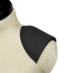 Dritz 1/2'' Covered All-Purpose Shoulder Pads-Black 2/Pkg