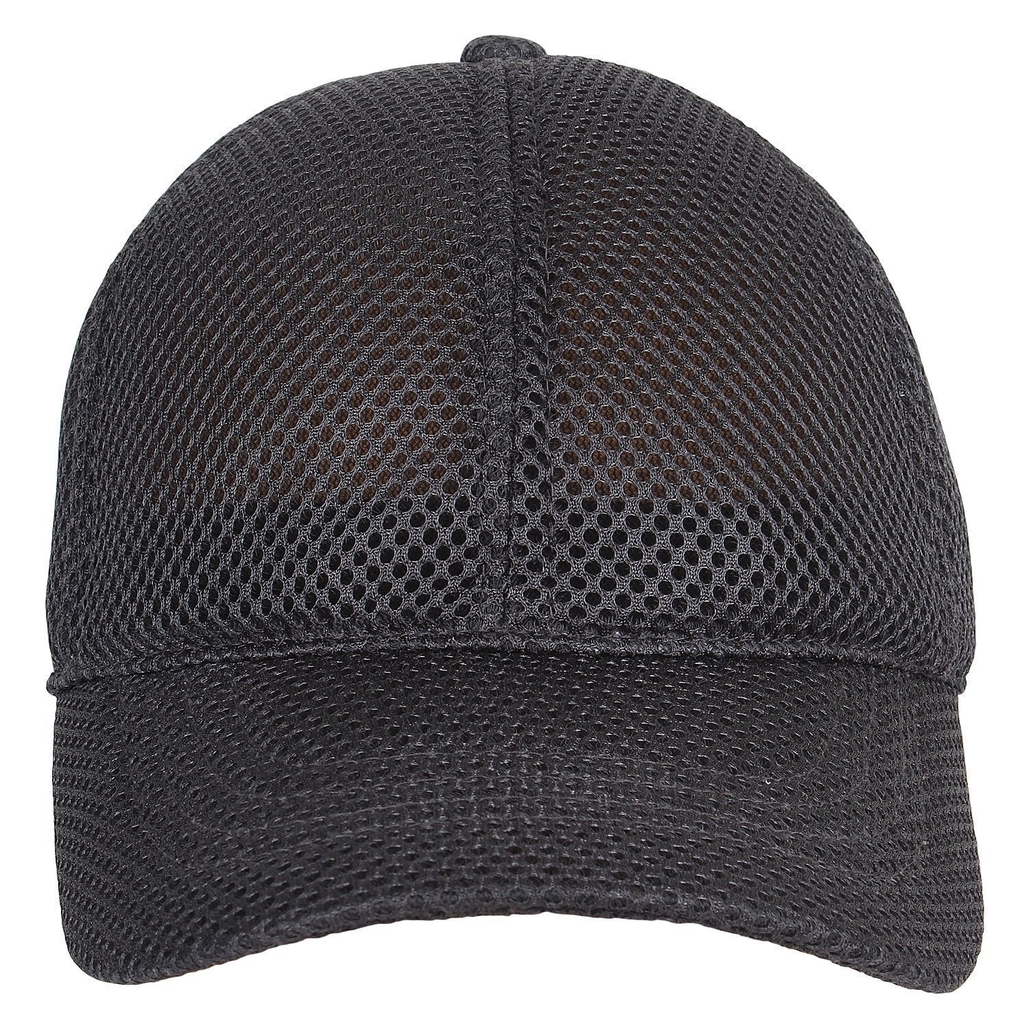 Zacharias MenS Net Baseball Cap Dark Grey