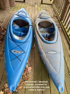 Cypress Rowe Outfitters Nature Proof 14 15 Canoe/Kayak Cover For Outdoor Storage, Fits 14 To 15 To 156'' Canoes And Kayaks