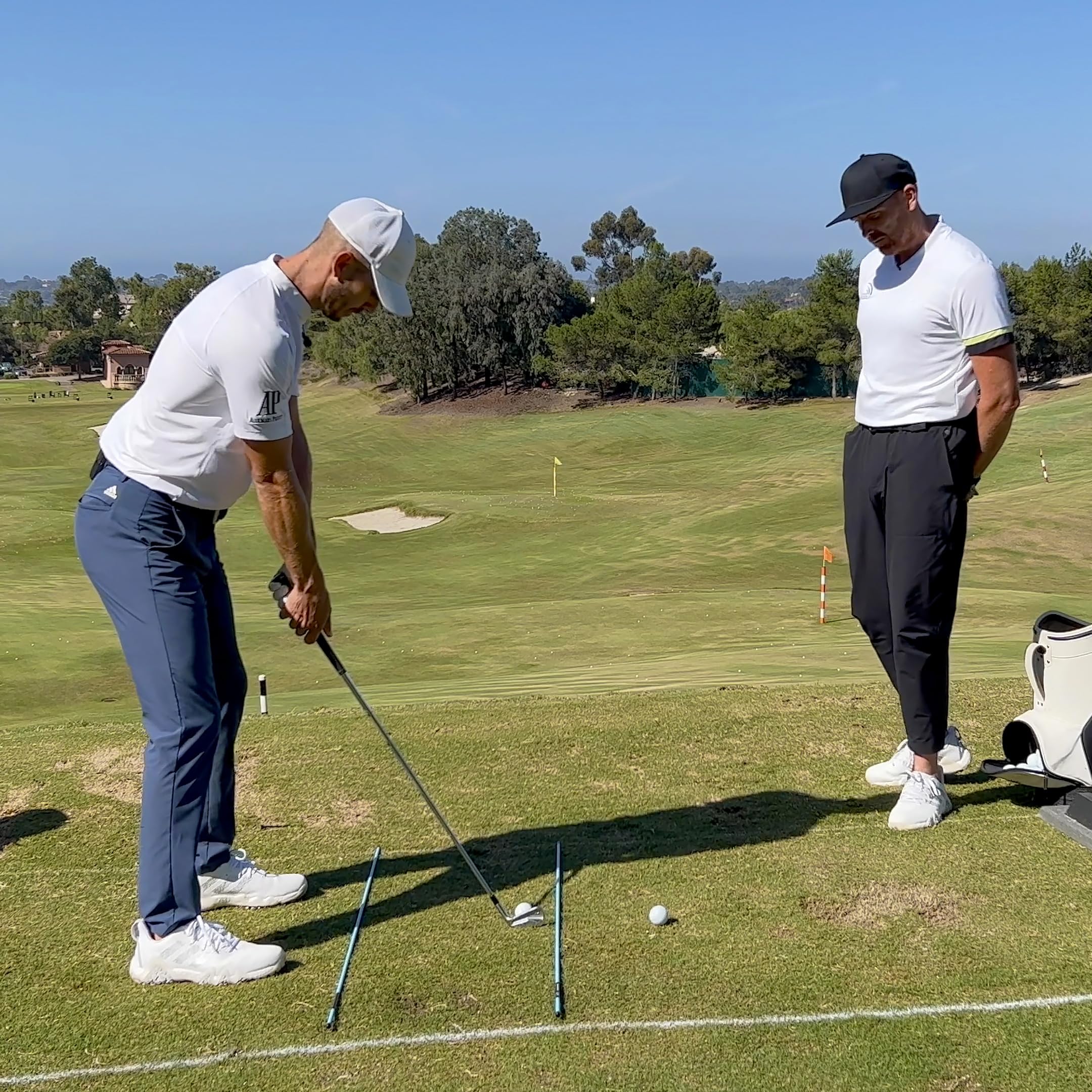 Me And My Golf Alignment Training Sticks - Includes Instructional Training Videos