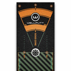Wellputt - Golf Putting Training Mat - 13Ft Black
