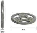 Balancefrom Olympic 2-Inch Cast Iron Plate Weight Plate For Strength Training And Weightlifting, 5-Pound, Set Of 4