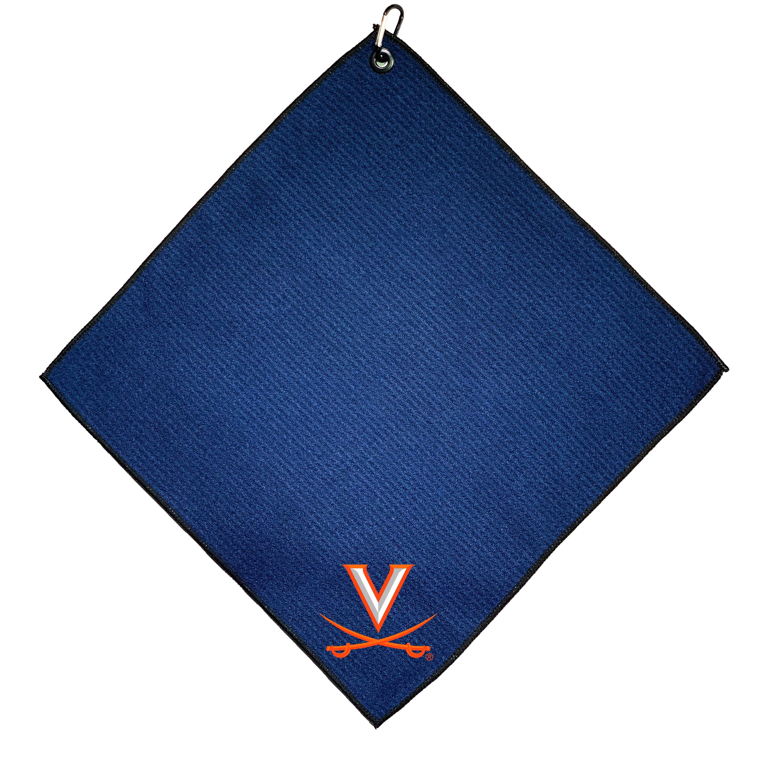 Team Golf NCAA Virginia Cavaliers Microfiber Golf Towel, 15x15 (Multicolor)