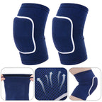 Obmwang Volleyball Knee Pads And Volleyball Arm Pads Set For Kids Youth Volleyball Yoga Dance Football Basketball Running, Large