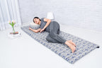 Leewadee - Foldable Floor Mattress - Japanese Roll Up Futon -Trifold Tatami Mat- Guest Floor Bed - Camping Mattress - Thai Massa