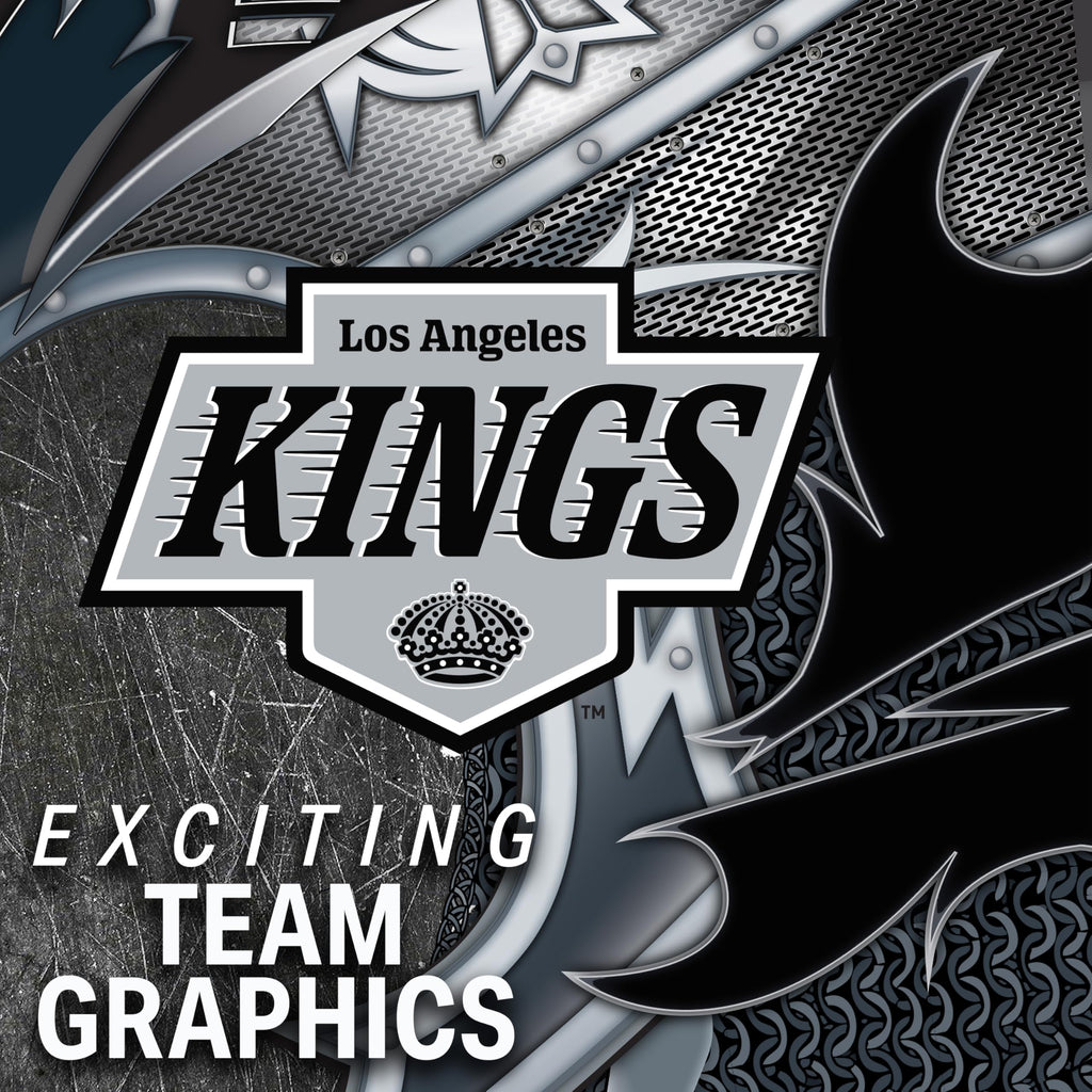 Franklin Sports La Kings Nhl Hockey Goalie Face Mask - Goalie Mask For Kids Street Hockey - Youth Nhl Team Masks For Kids