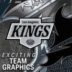 Franklin Sports La Kings Nhl Hockey Goalie Face Mask - Goalie Mask For Kids Street Hockey - Youth Nhl Team Masks For Kids