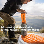 Sea To Summit Ultralight Insulated Backpacking Sleeping Pad, Large (78 X 25 X 2 Inches)