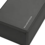 Fitvids Set of 2 High Density Yoga Blocks, 9x6x4 Each, Pair (Black)