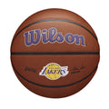 Wilson NBA Los Angeles Lakers Size 7 Basketball - PureFeel Cover, 29.5