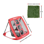 Rukket Pop Up Golf Chipping Net  Outdoor/Indoor Golfing Target Accessories And Backyard Practice Swing Game With 12 Foam Trainin