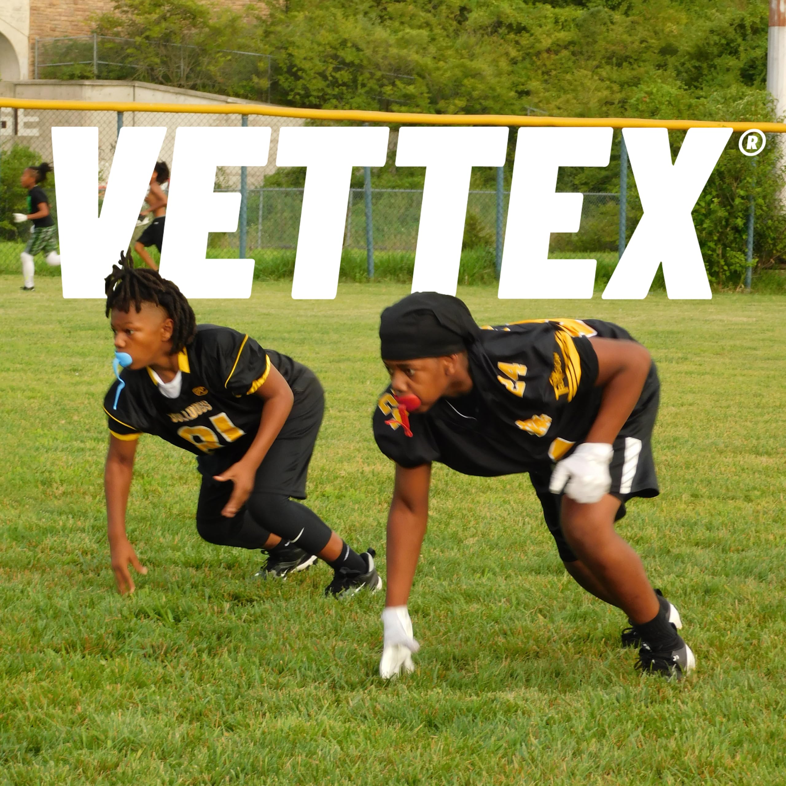 Markwort Vettex Doubleguard Mouthguard For Football, Lacrosse, Braces - Breathable Mouth Guard With Lip Protection And Strap - Y