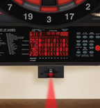 Viper 800 Electronic Soft Tip Dartboard Bundle With Laserlite Laser Throw/Toe Line Marker