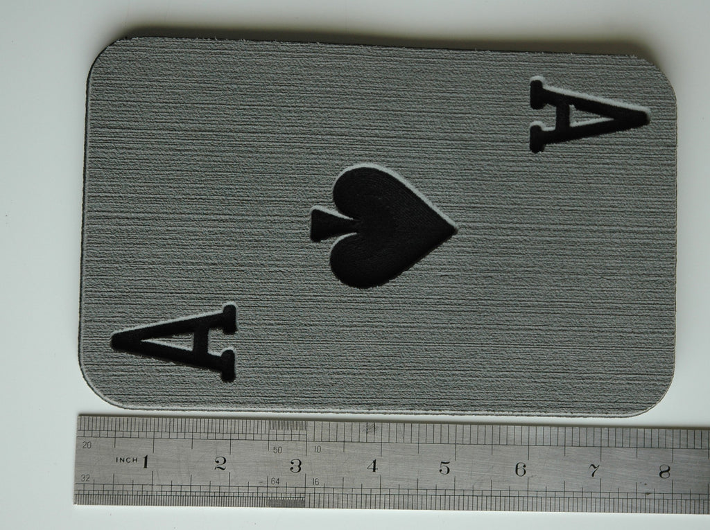 Toejamr Snowboard Stomp Pad - Ace Of Spades - Gray