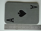 Toejamr Snowboard Stomp Pad - Ace Of Spades - Gray
