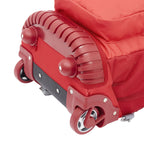 Travelers Club 18 Rolling Backpack with Shoulder Straps, Red