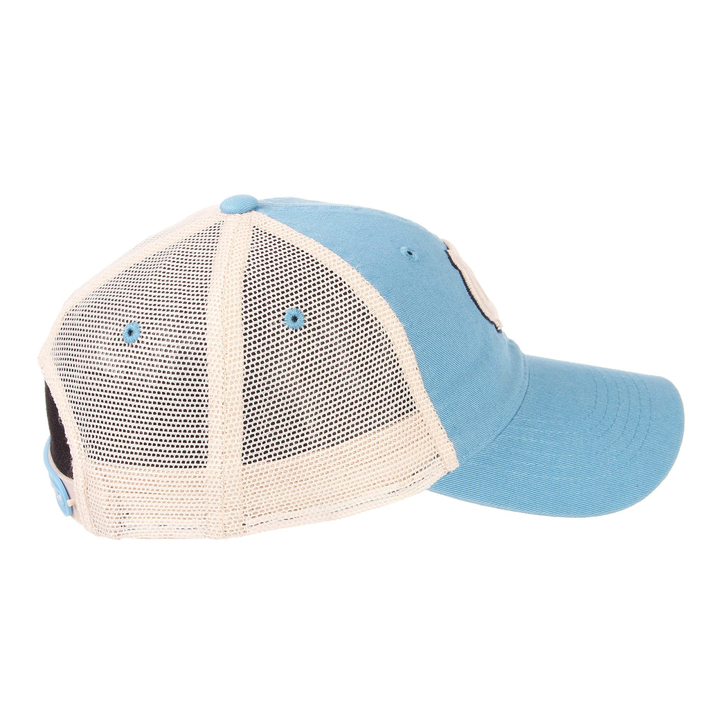 Ncaa Zephyr North Carolina Tar Heels Mens University Relaxed Hat, Adjustable, Team Color/Stone