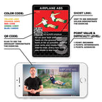 Stack 52 Hiit Interval Workout Game. Designed By Military Fitness Expert. Video Instructions Included. Bodyweight Exercises, No