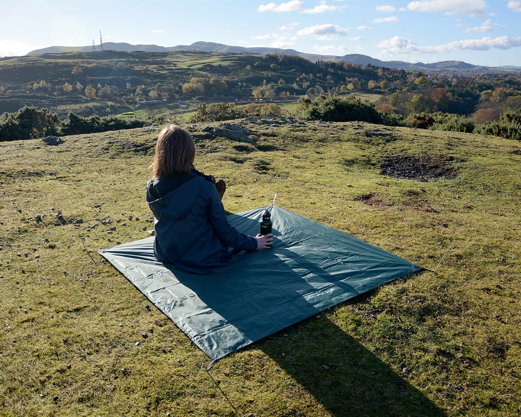 Dd Hammocks - Dd Magic Carpet Regular Size: 4.6Ft X 4.6Ft Fully Waterproof Compact Tarpaulin Rainfly For Ground Sheet Camping An