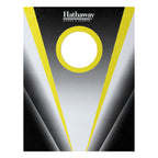 Hathaway Compact Cornhole Bean Bag Toss Game Set Black