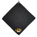 Team Golf NCAA Missouri Tigers Microfiber Golf Towel, 15x15 (Multicolor)