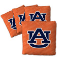 YouTheFan Officially-Licensed NCAA Auburn Tigers Set of 4 Cornhole Bags - All Weather Regulation 6    x 6    Size - 16oz Weight 