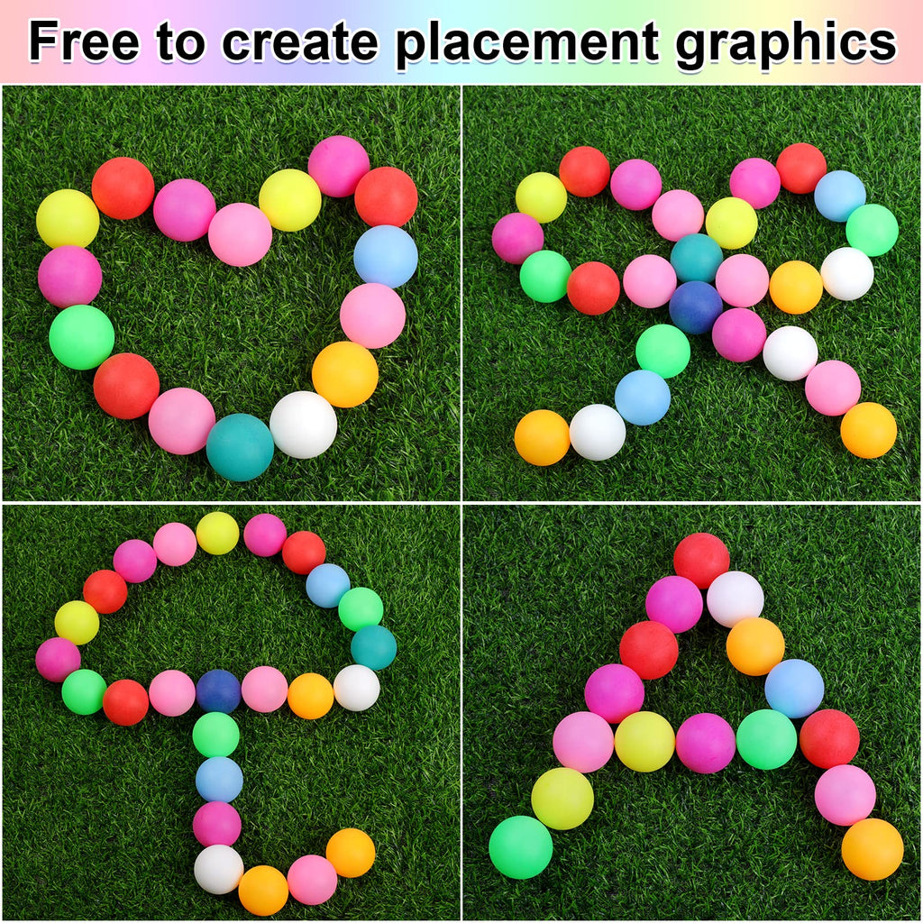 28 Pcs Colored Table Tennis Balls, 40Mm For Game, Arts, Kids, Pet Toys