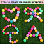 28 Pcs Colored Table Tennis Balls, 40Mm For Game, Arts, Kids, Pet Toys