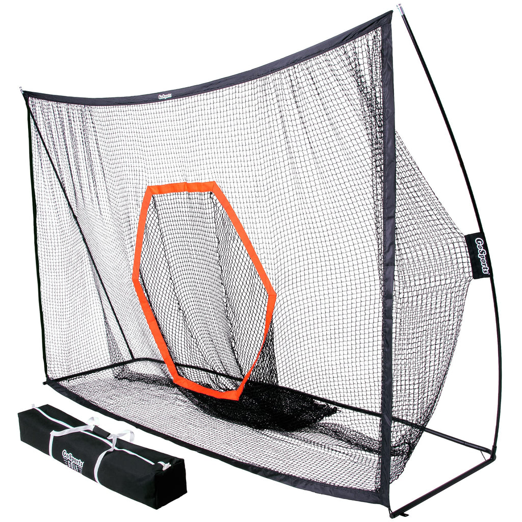 Gosports Golf Practice Hitting Net - Choose Between Huge 10 Ft X 7 Ft Or 7 Ft X 7 Ft Nets - Personal Driving Range For Indoor Or