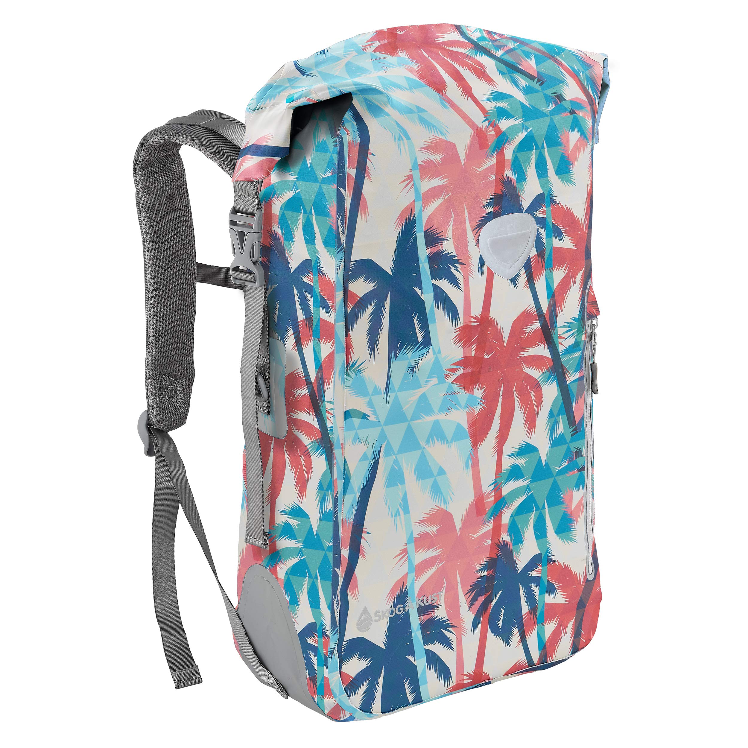 Skog  Kust BackSak Heavy Duty Waterproof Backpack - Gear Bag for Sports, Travel, & More - 25L Palm