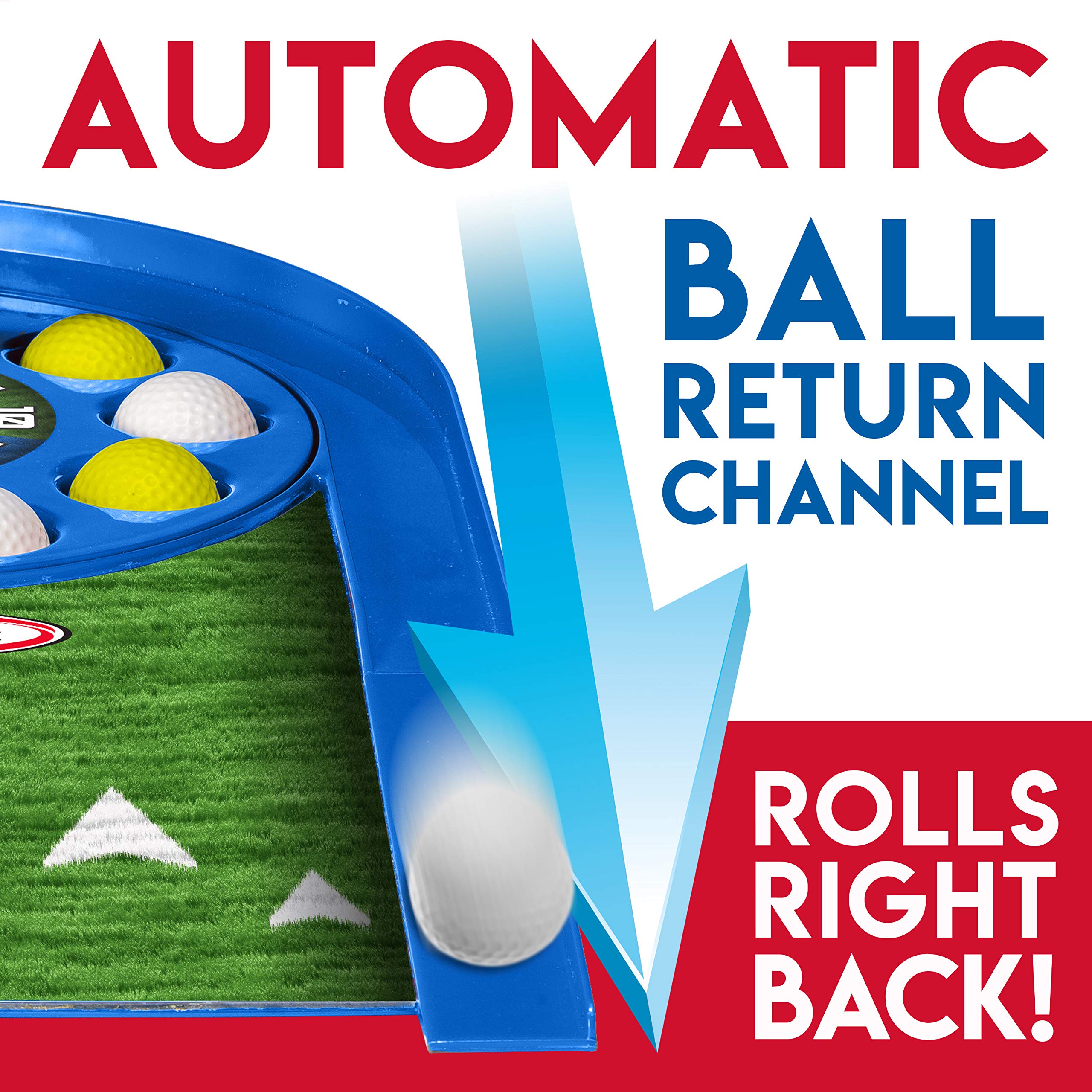 Franklin Sports Mini Putt Golf Game For Kids - Spin N' Putt Electronic Putting Game - Indoor Mini Golf For Kids + Toddlers - Put