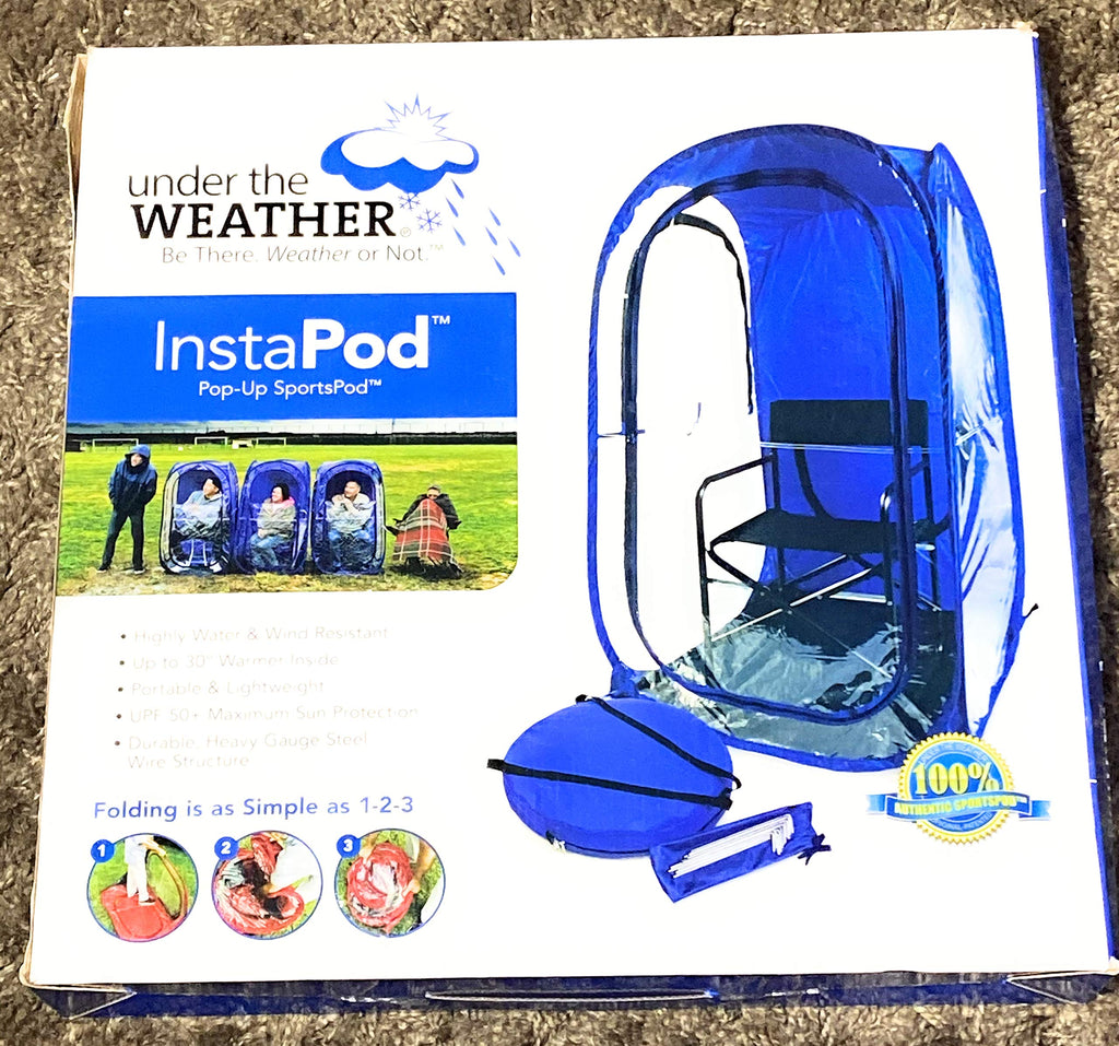 Under The Weather Instapod Pop-Up Tent For 1 Person ~ Blue