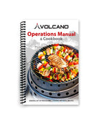 Volcano Grills 3 Grill/Stove Bundle Includes Lid And Cookbook, Grey