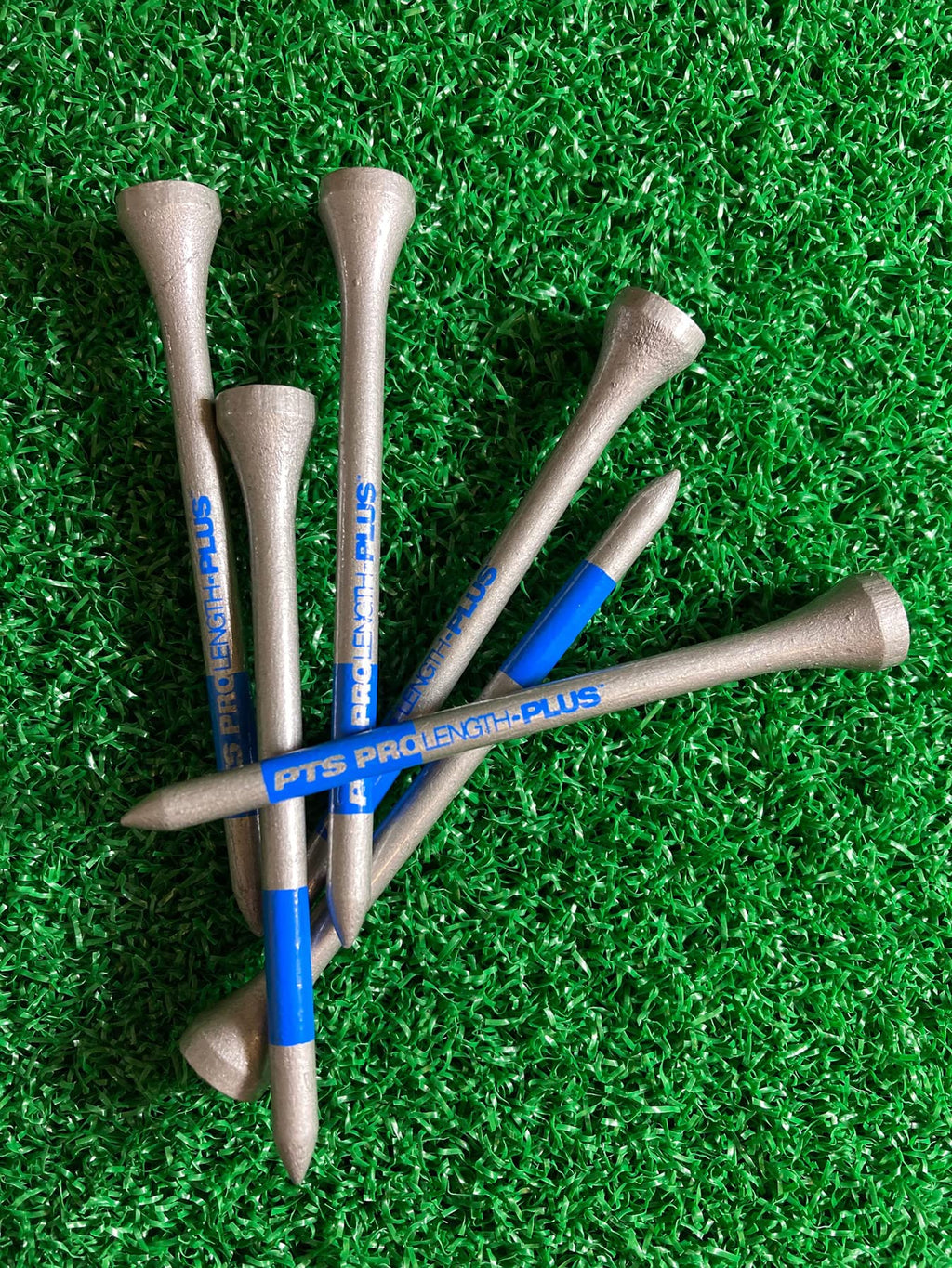 Pride Professional Tee System 3-1/4-Inch Titanium Strength Wood Golf Tees, 65 Ct Silver
