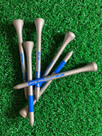 Pride Professional Tee System 3-1/4-Inch Titanium Strength Wood Golf Tees, 65 Ct Silver
