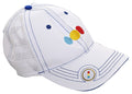 Jayem Goljtcap001 Unisex Polyester Golf Cap (White)