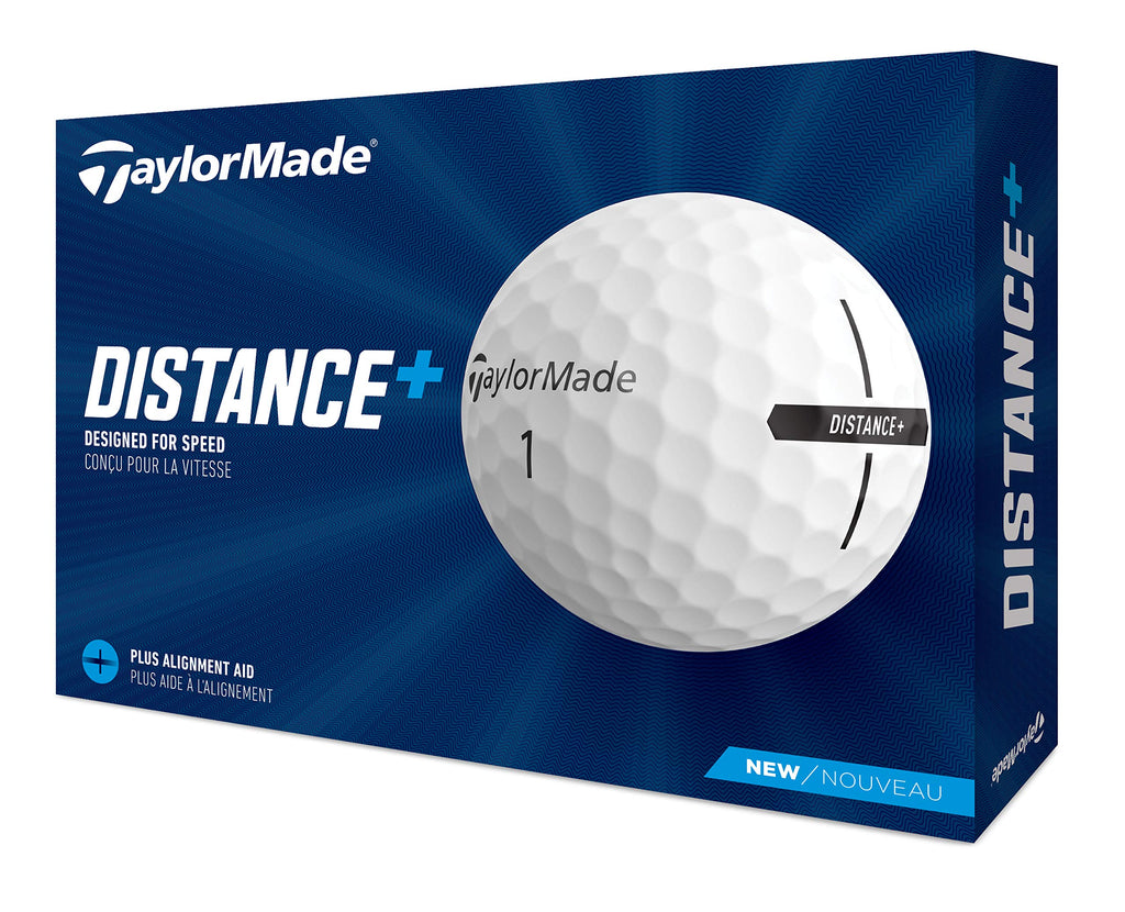 Taylormade Distance+ Golf Balls 2021, White