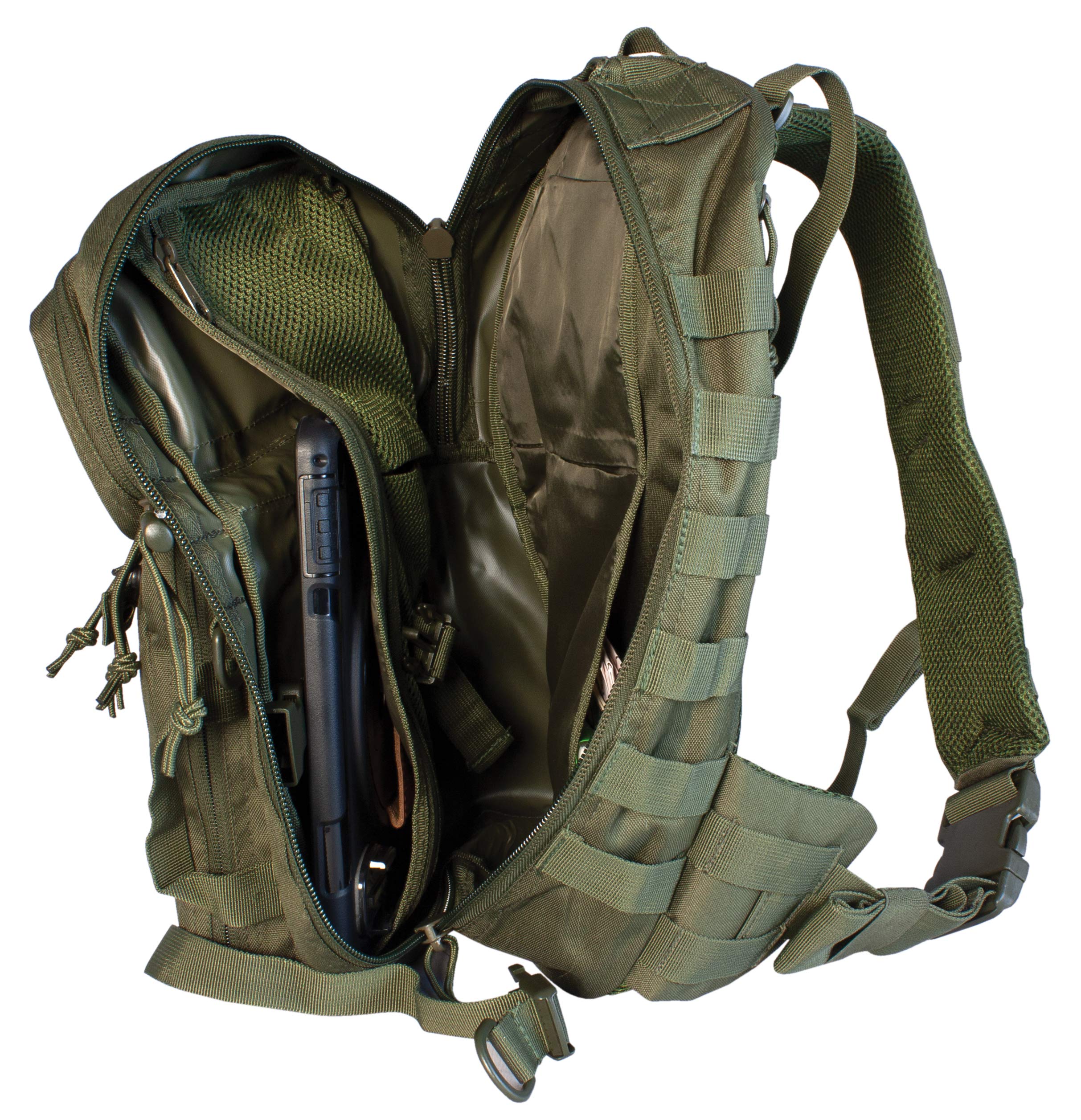 Red Rock Outdoor Gear - Rambler Sling Pack, Olive Drab, Large