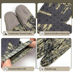 Palmyth Hunting Gloves For Men Lightweight Camo Glove Outdoor Mossy Veil M/L