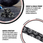 Wod Nation Weightlifting Hook Grip Tape - 3 Pack 23 Feet Long Sticky, Comfortable & Stretchy Athletic Tape For Weight Lifting Fo
