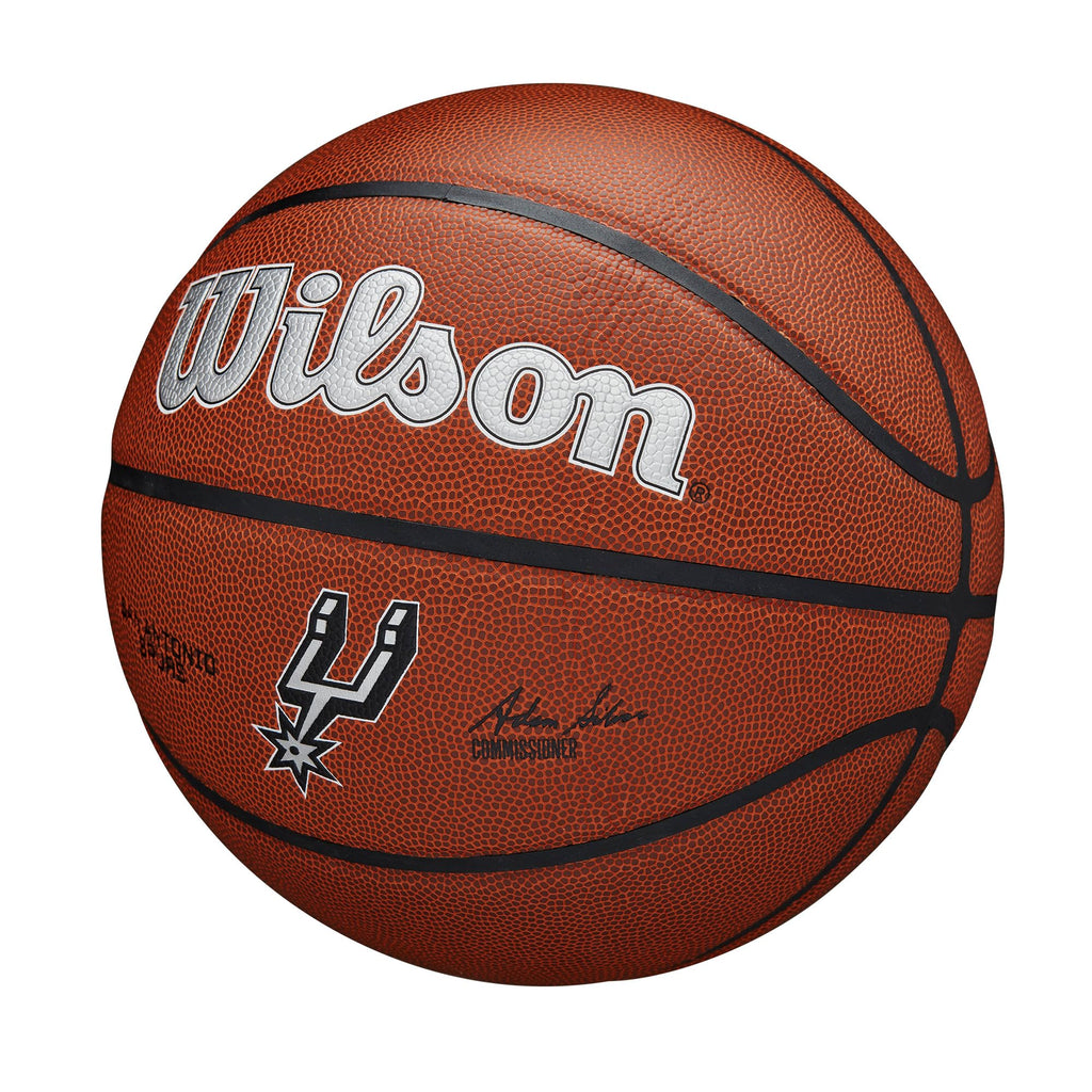 Wilson Nba Team Alliance Basketball - San Antonio Spurs, Size 7-29.5''