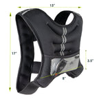 Prosourcefit Exercise Weighted Training Vest For Weight Lifting, Running, And Fitness Body Weight Workouts; Men & Women - 12Lb,