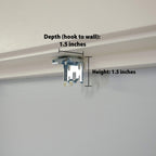 Lumino Vinyl Mini Blinds 1 Inch Cordless Room Darkening In Alabaster - 385 W X 48 H (Over 700 Addl Custom Sizes) - Starting At $
