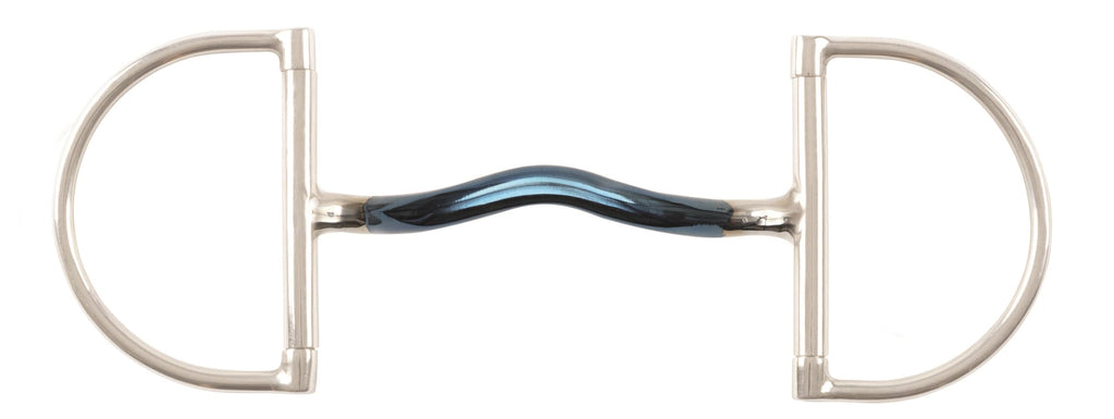 Shires Blue Alloy Hunter Dee With Mullen Mouth (5.5'')