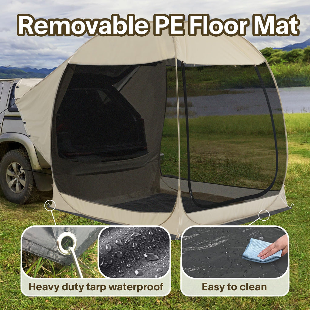 Alvantor Pop Up Screen House, 4 In 1 Outdoor Camping Tent,7'X7' Screen Room With Mosquito Netting, Suv Tent With Carry Bag, Inst
