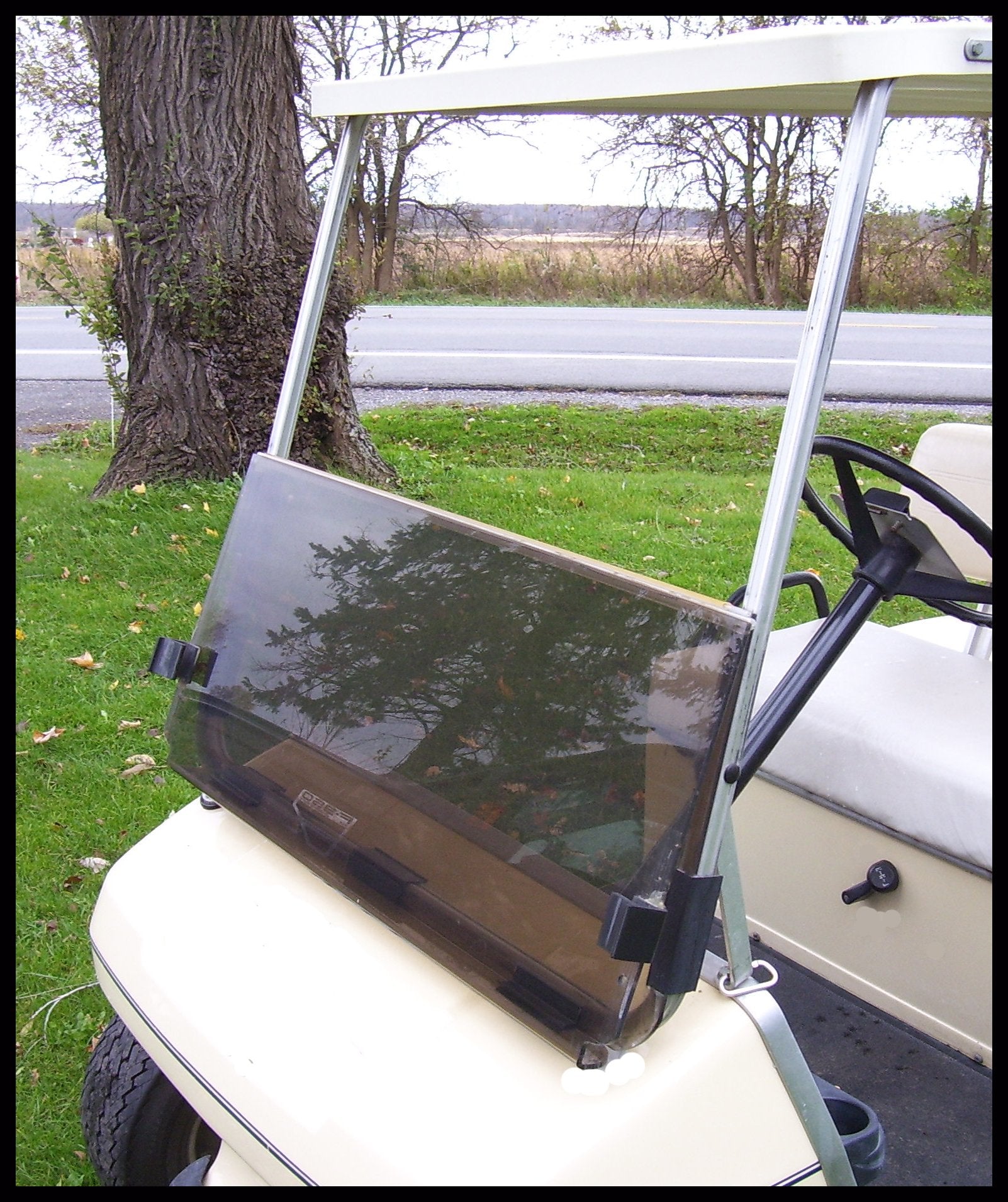 Franklin Sports Tinted Windshield For Club Car Golf Cart 1982 To 2000