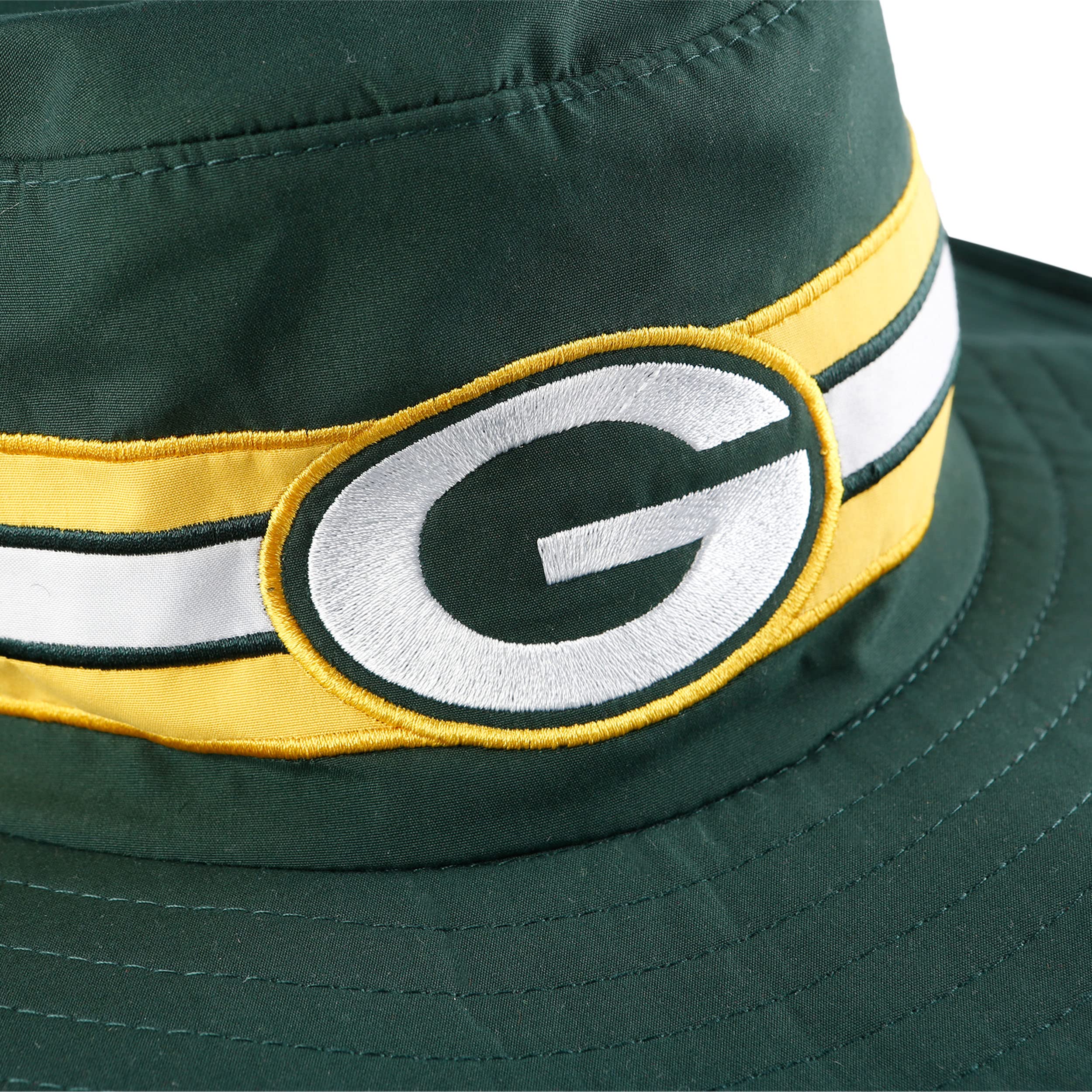Foco Green Bay Packers Nfl Team Stripe Boonie Hat